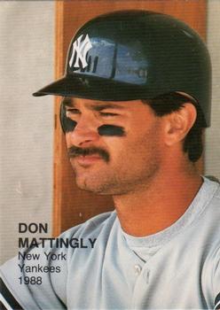 1988 New York Yankees (unlicensed) #5 Don Mattingly Front