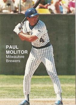1988 Play Ball America (unlicensed) #NNO Paul Molitor Front
