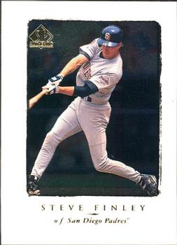1998 SP Authentic #168 Steve Finley Front
