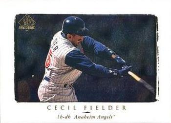 1998 SP Authentic #36 Cecil Fielder Front