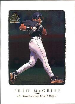 1998 SP Authentic #185 Fred McGriff Front