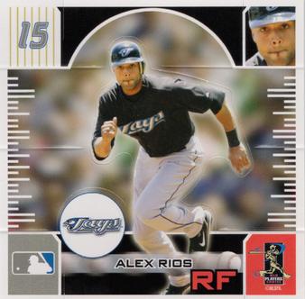 2009 Enterplay MLB Fan Pak #42 Alex Rios Front