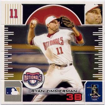 2009 Enterplay MLB Fan Pak #60 Ryan Zimmerman Front
