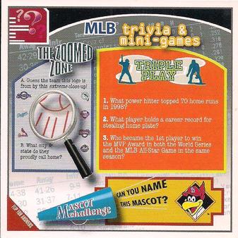 2009 Enterplay MLB Fan Pak #71 Trivia and Mini-Games 1 Front