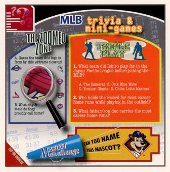2009 Enterplay MLB Fan Pak #79 Trivia and Mini-Games 9 Front