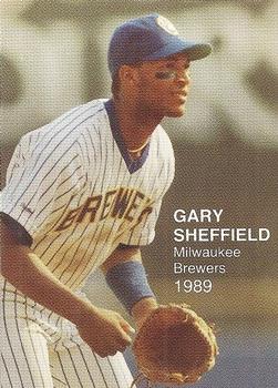 1989 Big Apple Sportscards Superstar Photos (unlicensed) #7 Gary Sheffield Front