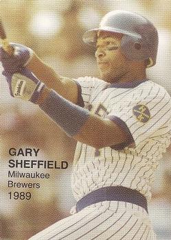 1989 Big Apple Sportscards Superstar Photos (unlicensed) #8 Gary Sheffield Front