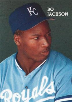 1989 Pacific Cards & Comics Baseball's Best Three (unlicensed) #NNO Bo Jackson Front