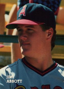1989 Pacific Cards & Comics Baseball's Best Three (unlicensed) #4 Jim Abbott Front