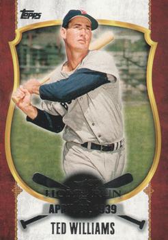 2015 Topps - First Home Run (Series Two) #FHR-5 Ted Williams Front