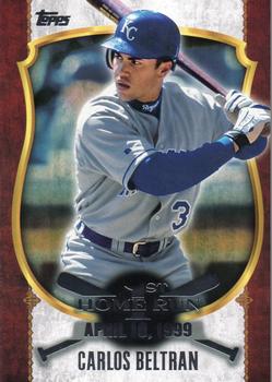 2015 Topps - First Home Run (Series Two) #FHR-14 Carlos Beltran Front