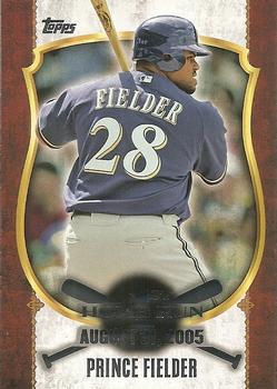 2015 Topps - First Home Run (Series Two) #FHR-29 Prince Fielder Front