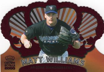 2000 Pacific Crown Royale - Red #10 Matt Williams  Front