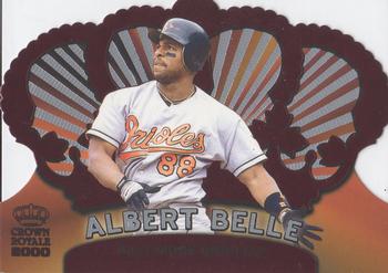 2000 Pacific Crown Royale - Red #17 Albert Belle  Front