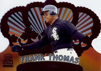 2000 Pacific Crown Royale - Red #33 Frank Thomas  Front