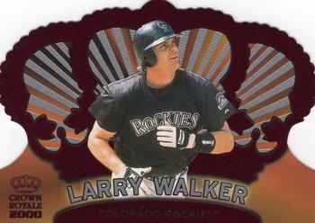2000 Pacific Crown Royale - Red #49 Larry Walker  Front