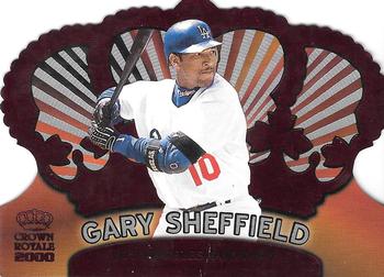 2000 Pacific Crown Royale - Red #73 Gary Sheffield  Front
