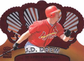 2000 Pacific Crown Royale - Red #116 J.D. Drew  Front