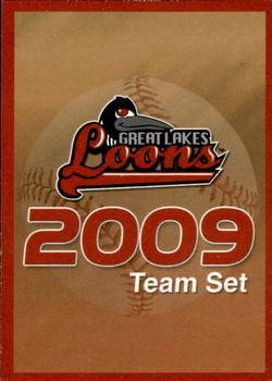 2009 Choice Great Lakes Loons #NNO Header Card Front