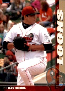 2009 Choice Great Lakes Loons #08 Javy Guerra Front