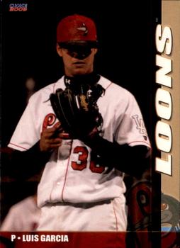 2009 Choice Great Lakes Loons #24 Luis Garcia Front