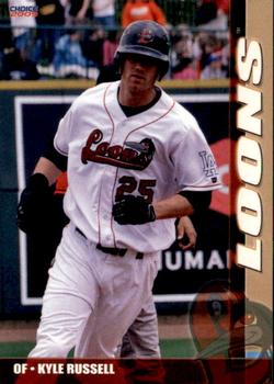 2009 Choice Great Lakes Loons #30 Kyle Russell Front