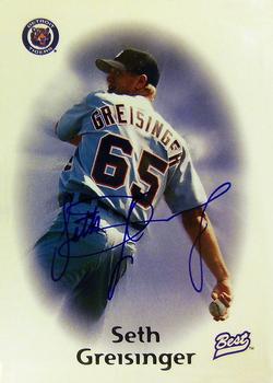 1998 Team Best - Best Autographs #NNO Seth Greisinger Front