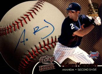2000 Pacific Crown Royale - Sweet Spot Signatures #1 Adam Kennedy  Front