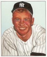 1995 JSW All-Stars '50 Bowman (Unlicensed) #NNO Mickey Mantle Front