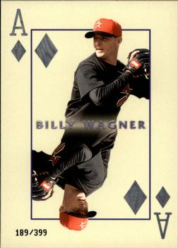 2000 Pacific Invincible - Diamond Aces 399 #10 Billy Wagner  Front