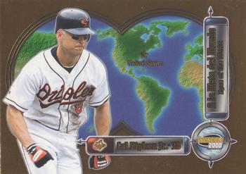 2000 Pacific Invincible - Eyes of the World #3 Cal Ripken Jr.  Front