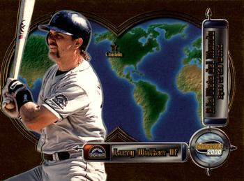 2000 Pacific Invincible - Eyes of the World #9 Larry Walker  Front