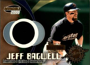 2000 Pacific Invincible - Game Gear #1 Jeff Bagwell Front