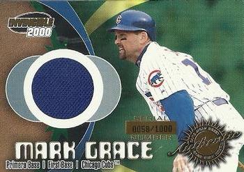 2000 Pacific Invincible - Game Gear #3 Mark Grace Front