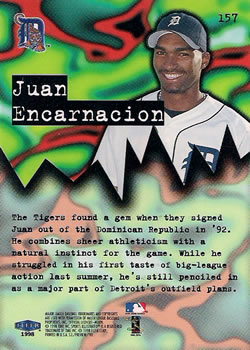 1998 Sports Illustrated #157 Juan Encarnacion Back
