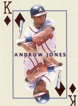 2000 Pacific Invincible - Kings of the Diamond #3 Andruw Jones  Front
