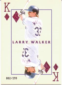 2000 Pacific Invincible - Kings of the Diamond 299 #12 Larry Walker  Front