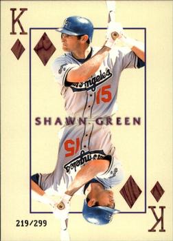 2000 Pacific Invincible - Kings of the Diamond 299 #17 Shawn Green  Front