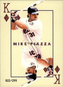 2000 Pacific Invincible - Kings of the Diamond 299 #19 Mike Piazza  Front