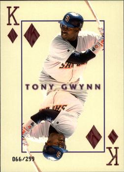 2000 Pacific Invincible - Kings of the Diamond 299 #25 Tony Gwynn  Front