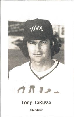 1979 Iowa Oaks Police #NNO Tony LaRussa