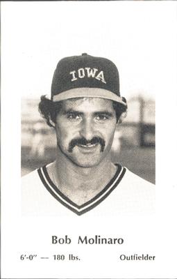 1979 Iowa Oaks Police #NNO Bob Molinaro Front