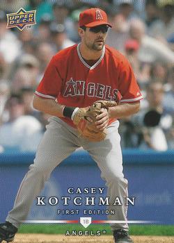 2008 Upper Deck First Edition - Factory Set #7 Casey Kotchman Front