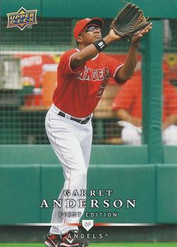 2008 Upper Deck First Edition - Factory Set #9 Garret Anderson Front