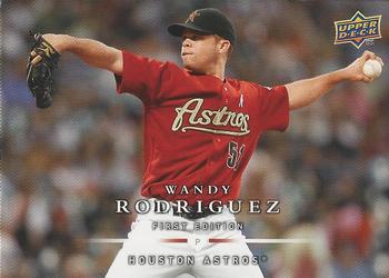 2008 Upper Deck First Edition - Factory Set #11 Wandy Rodriguez Front