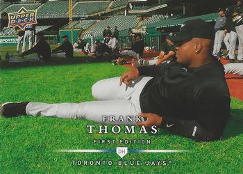2008 Upper Deck First Edition - Factory Set #31 Frank Thomas Front