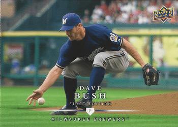 2008 Upper Deck First Edition - Factory Set #43 Dave Bush Front