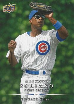 2008 Upper Deck First Edition - Factory Set #65 Alfonso Soriano Front