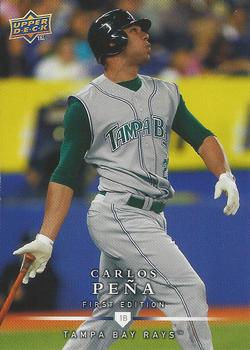 2008 Upper Deck First Edition - Factory Set #72 Carlos Pena Front