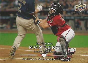2008 Upper Deck First Edition - Factory Set #79 Miguel Montero Front